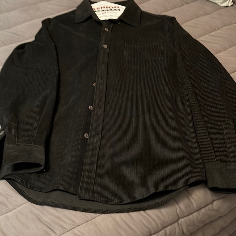 Stree / PI button down long sleeve casual shirt